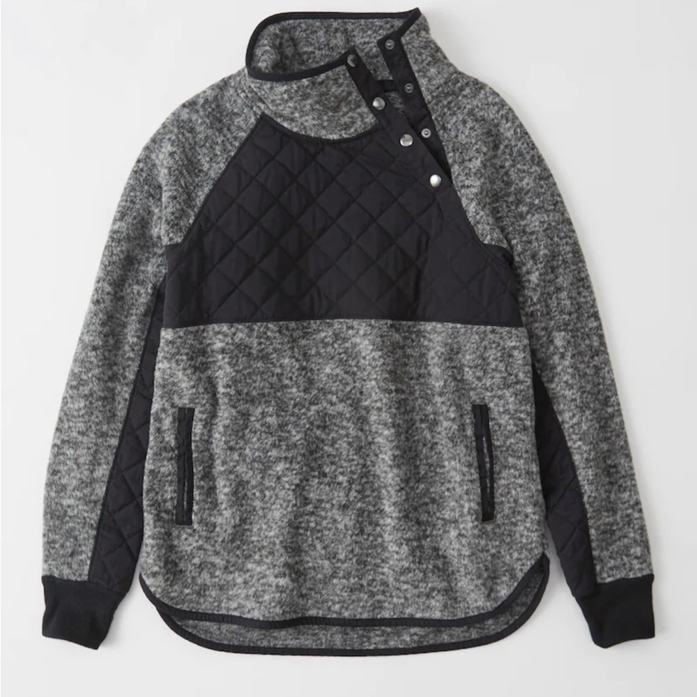Abercrombie Snap-up Fleece